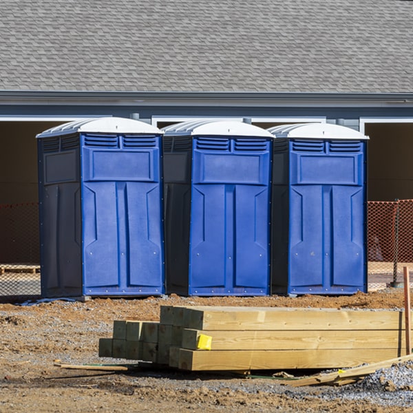 what is the expected delivery and pickup timeframe for the porta potties in Viola AR